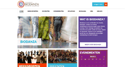 Desktop Screenshot of biodanza.nl