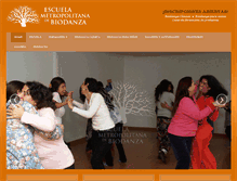 Tablet Screenshot of biodanza.cl